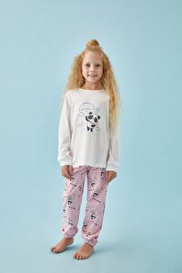 resm Enjoy Çocuk Pijama Takımı - PEMBE