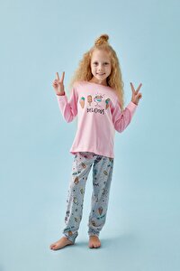 resm Bella Çocuk Pijama Takımı - SWEET