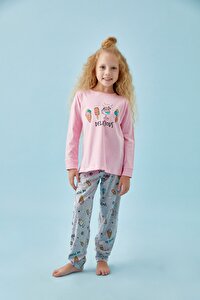 resm Bella Çocuk Pijama Takımı - SWEET