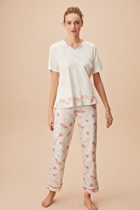 resm Holly Pijama Takımı - PEMBE