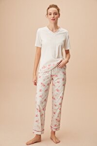 resm Holly Pijama Takımı - PEMBE