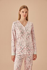 Rosy Maskülen Pijama Takımı - PEMBE
