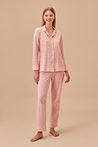 Werther Maskülen Pijama Takımı - PEMBE