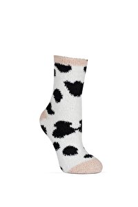 Cow Floppy Soket Çorap - TURUNCU