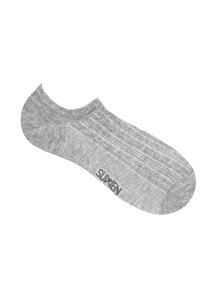 Kadın Knit Sneaker Çorap - GRİ