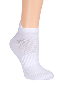 Kadın Performance Patik Çorap - BEYAZ