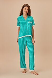 Sunny Maskülen Pijama Takımı - MINT