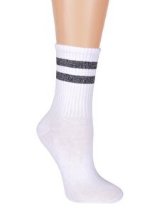Silver Line Soket Çorap - BEYAZ