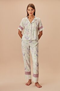 Lagertha Maskülen Pijama Takımı - LEYLAK