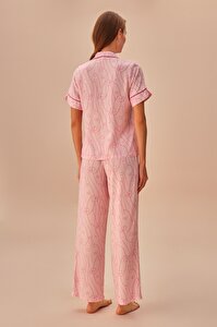 Mare Maskülen Pijama Takımı - PEMBE