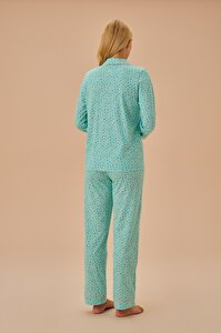 Sky Maskülen Pijama Takımı - MINT