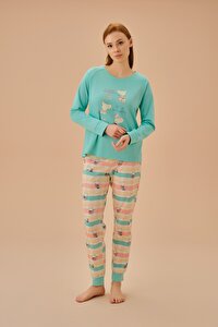 Lulusu Pijama Takımı - EKRU