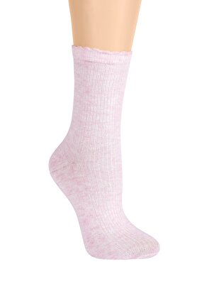 Resim Liny Soket Çorap - PEMBE