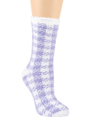 Resim Fluffy Soket Çorap - LEYLAK