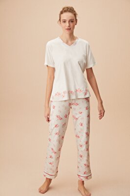 Resim Holly Pijama Takımı - PEMBE